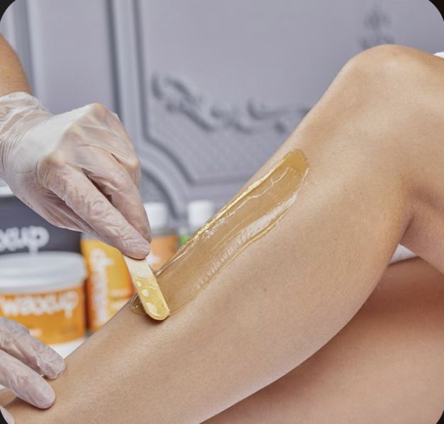 Women Half Legs Wax