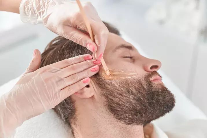 Men Chin Wax